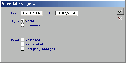 member changes
